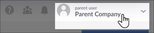 Parent account switch Parent account switch